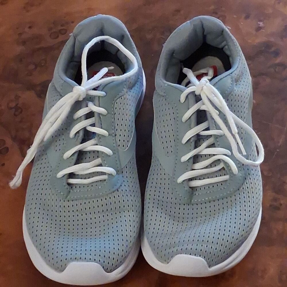 salomon mens size 11 grey ortholite mesh running shoes walking sneakers low top